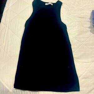 Anine Bing black race back tank. Small